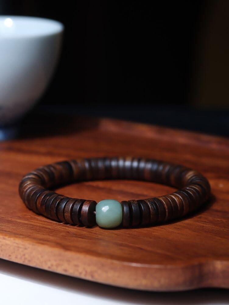 Agarwood Darakan Agarwood Abacus Beads Submerged Grade Strings Buddha Beads Rosary Beads