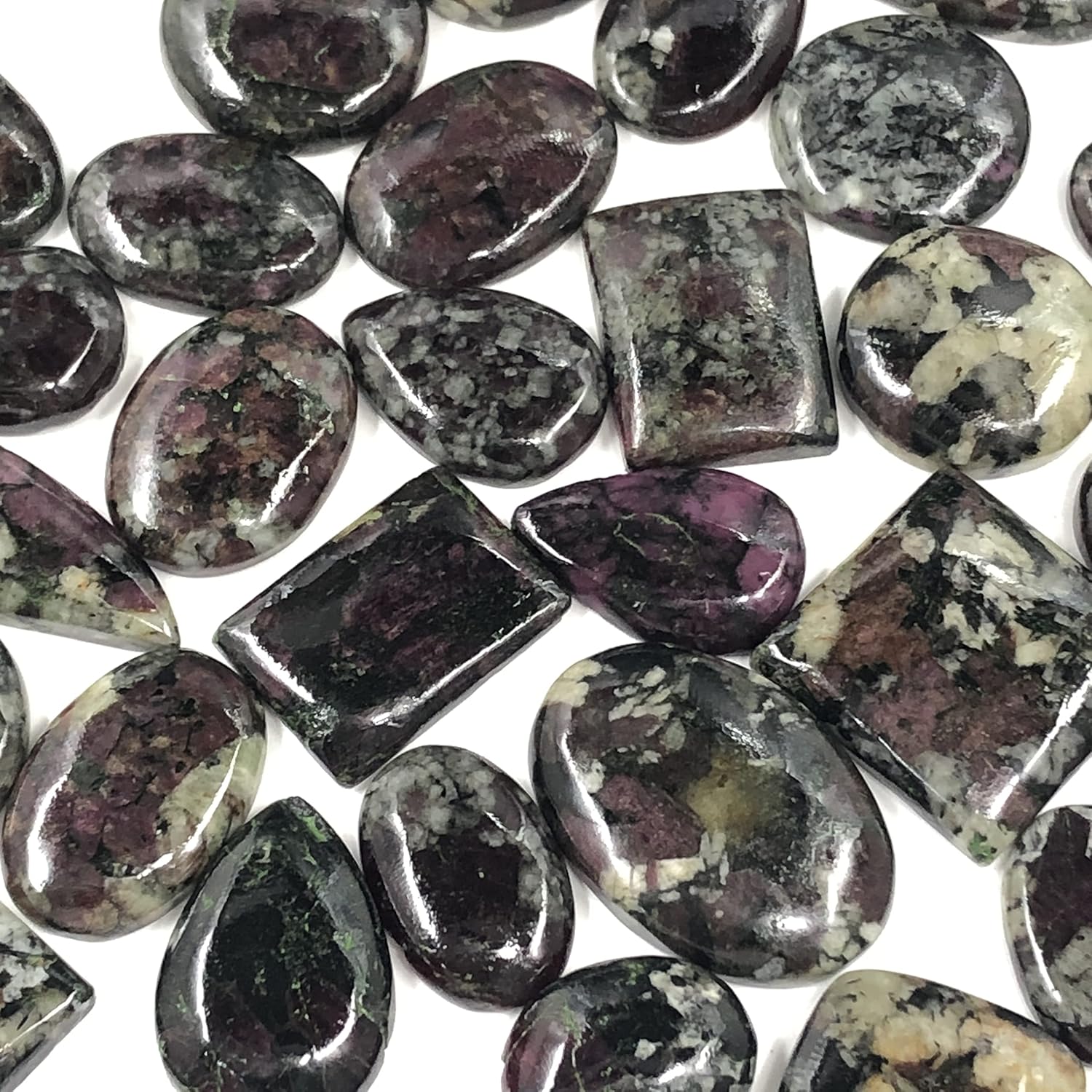 Natural EDYULITE Gemstone Loose Cabochon Lot For Jewelry Making, Loose Gemstone For Ring, Earring & Pendant Necklace, Jewelry Making Cabochons, Healing Gemstones