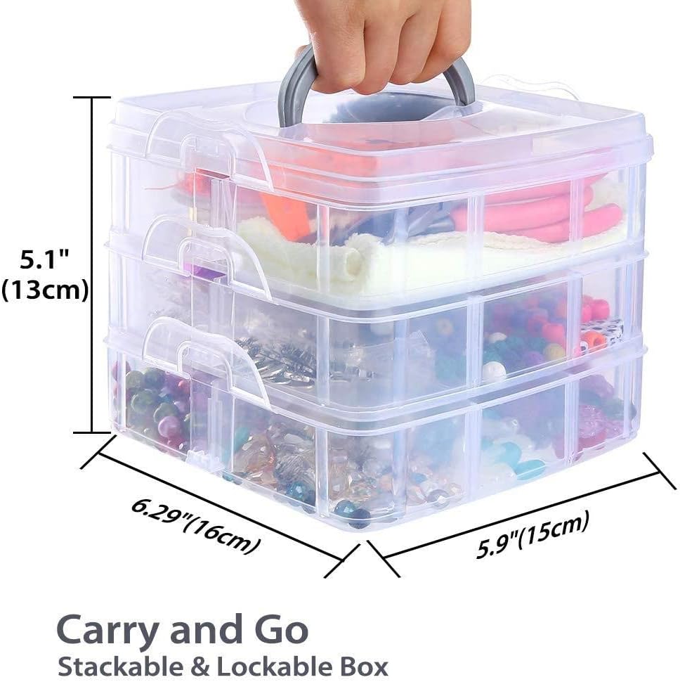 1290PCS Jewelry Making Supplies Kit with Beads Charms Findings Jewellery Pliers Beading Wire for DIY Necklace Bracelet Earrings