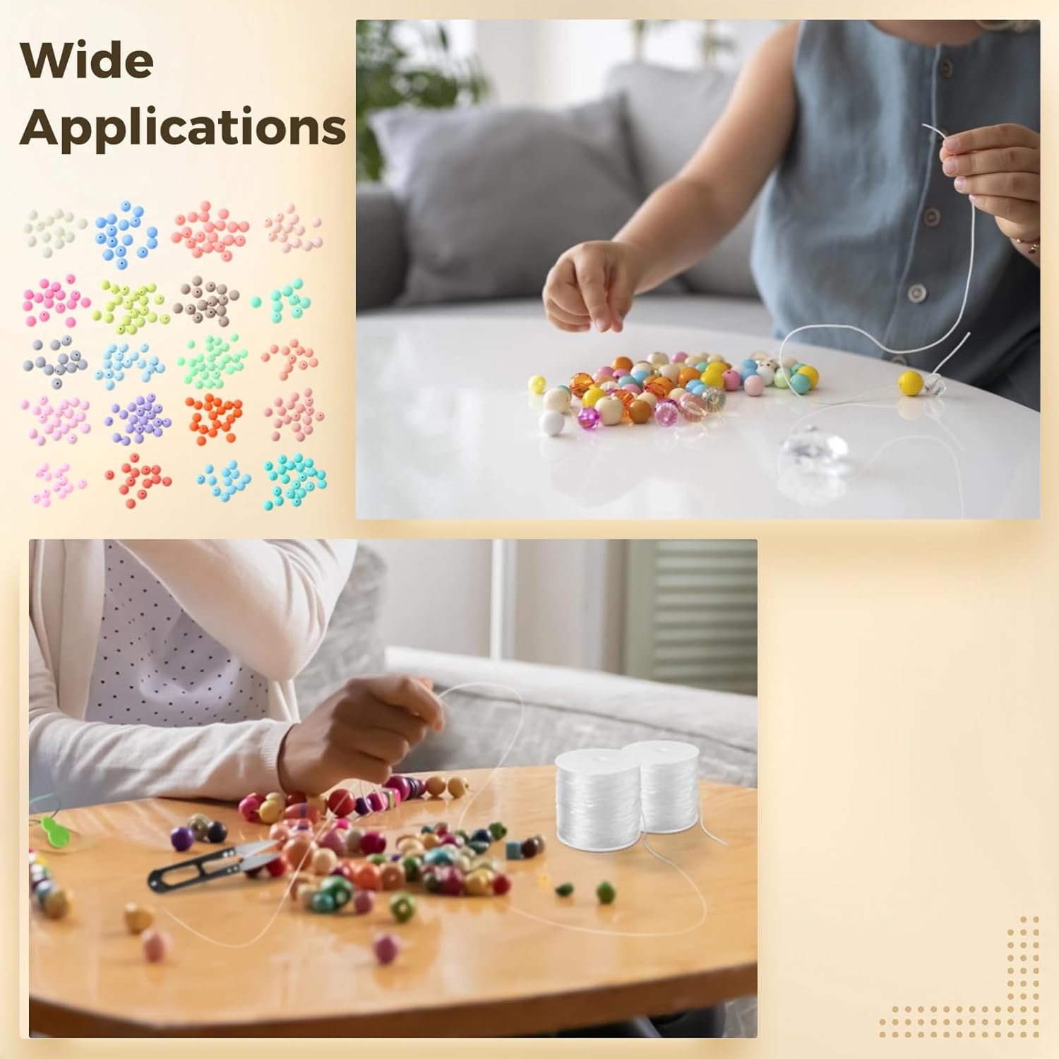 Matte Frosted 1200Pcs 12Mm Acrylic Beads Round, Assorted Colors DIY Bulk Kit, Jewelry Making Supplies Craft for Necklaces Keychains Bracelets