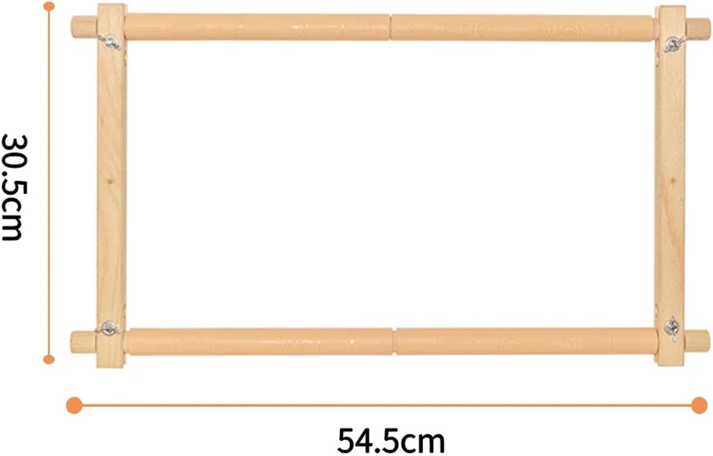 Embroidery Stand Cross Stitch Scroll Frame Holder Needlepoint Embroidery Tapestry for Arts Crafts Sewing Needlework Supplies(Square)