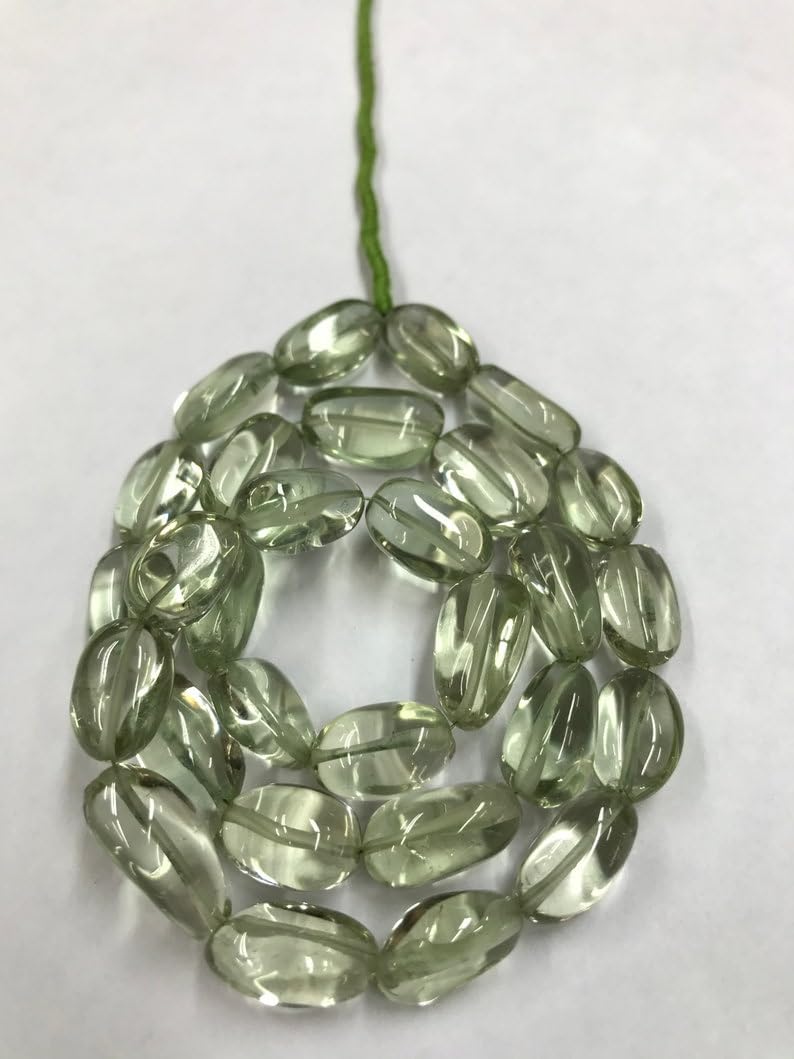 Natural Amethyst Nugget Smooth Beads 14x16 16 inch Long String Jewelry Making Gemstone Beads for Necklace Bracelet