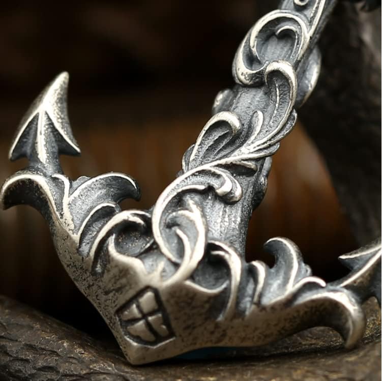 Brass Tang Grass Boat Anchor EDC Bead DIY Paracord Keychain Bead Bracelet Accessories Bead,Necklace Pendant Bead,Lanyard Bead,Brass Charms