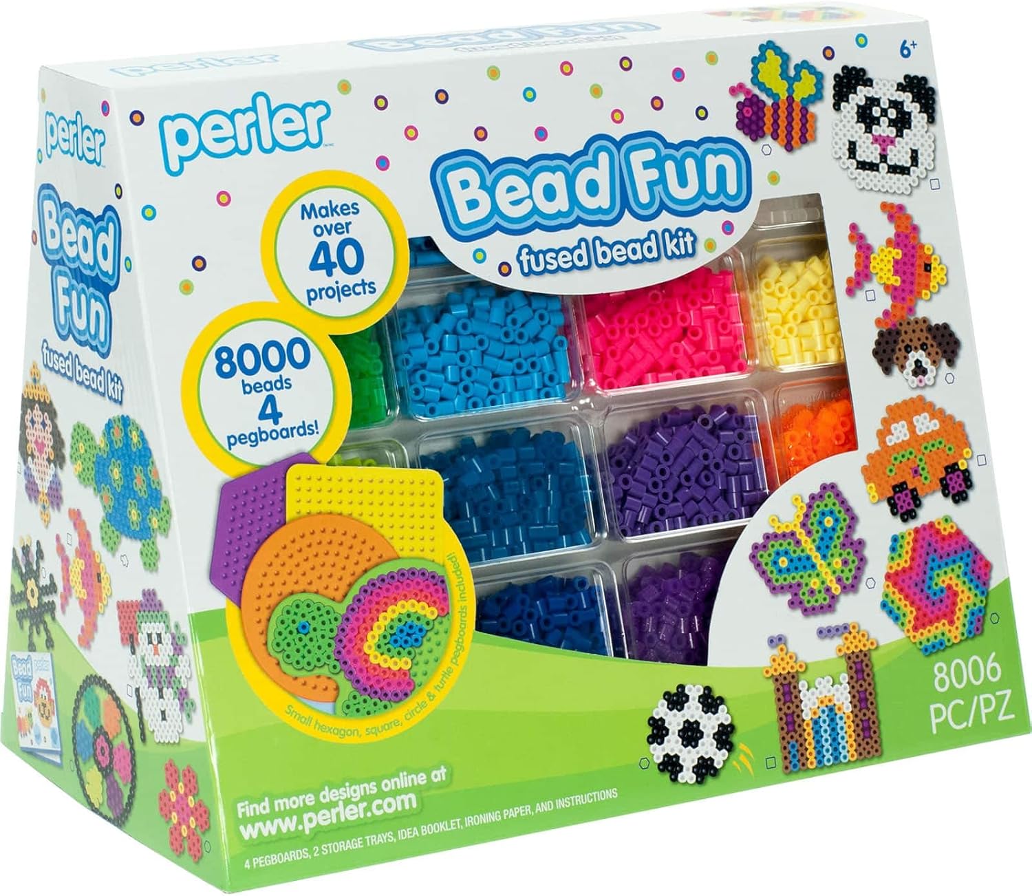 Perler 6 Pack: Bead Fun Fused Bead Kit