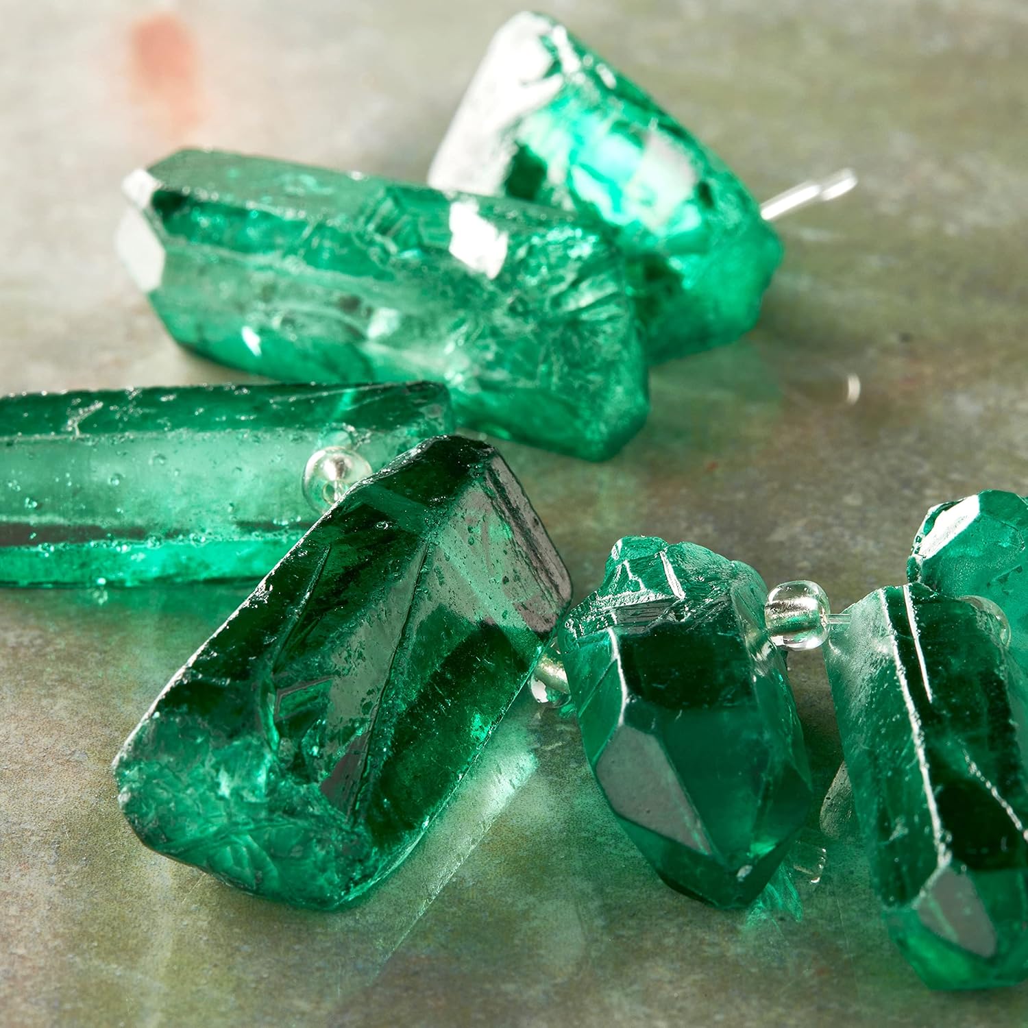 Bead Landing Sedona Aqua Quartz Crystal Beads, 12 Pack