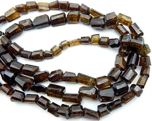 Beads Gemstone 1 Strand Natural Vessonite Faceted Nugget Beads Tumble Shape 9x7 mm Approx 16 inch Code-HIGH-19992, gemstone metal stone