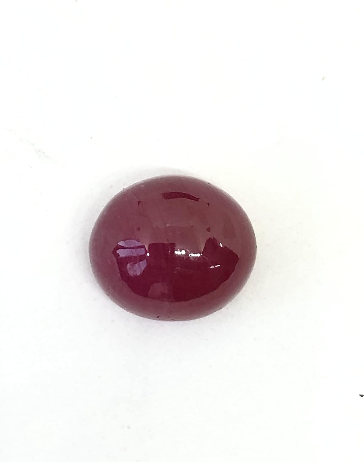 17.52 Ct Deep Red Ruby Oval Shape Cabochon Size 14.50x13 mm Attractive High Quality Fine Loose Gemstone Best For Making Pendant/Ring Jewelry