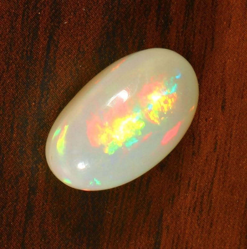 19X11X10 MM Ethiopian Opal, Cabochon AAA Quality Ethiopian Opal, OVAL Cabochon Ethiopian Opal Cabochon Natural welo opal multi fire opal loose Gemstone For Jewelry Making