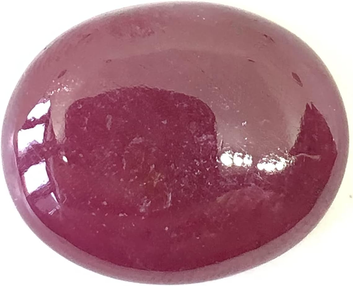21.95 Ct Deep Red Ruby Oval Shape Cabochon Size 20x16.50 mm Unique Quality Valuable Loose Gemstone Best For Making Pendant, Ring Jewelry