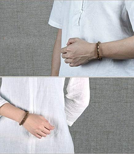 GLW Kalimantan Wild Agarwood 7mm Malas Meditation Prayer Beads #4893