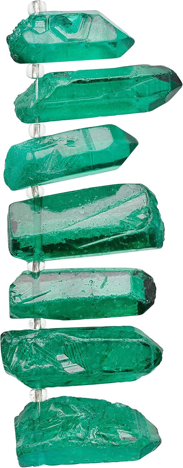 Bead Landing Sedona Aqua Quartz Crystal Beads, 12 Pack