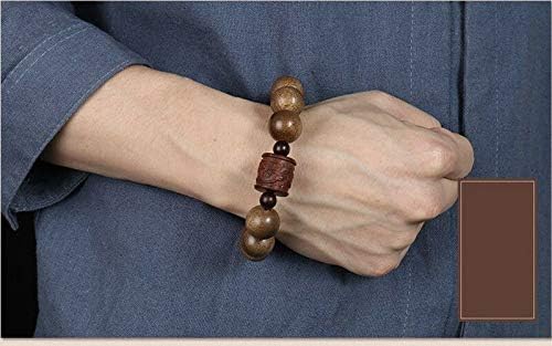 GLW Brunei Genuine Wild Agarwood Aloewood 15 mm Malas Meditation Prayer beads #4949