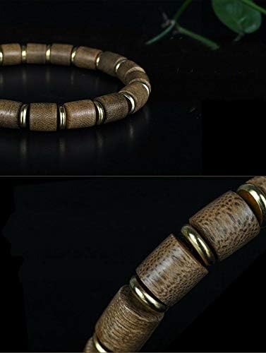 GLW Kalimantan Wild Agarwood 7mm Malas Meditation Prayer Beads #4893