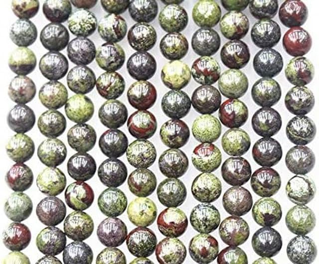 4MM Natural A Dragon Blood Jasper Beads,15 inches per Strand,Gemstone Smooth Round Loose Beads Wholesale Supply,DIY Beads CHIK-STRD-77452