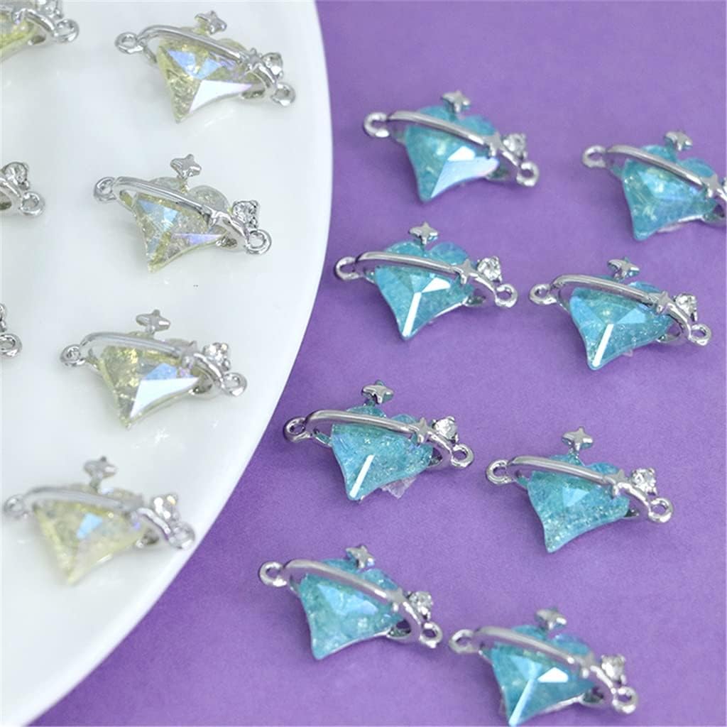 Soft and Cuddly Three-Dimensional Love Heart DIY Kit Cute and Compact Hair Clip Accessory Kit(E)