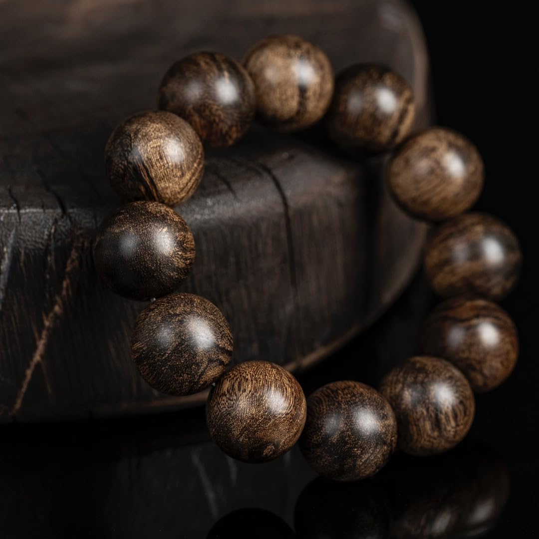 Vietnam Nha Trang White Agarwood Burl Old Material Sinking Grade 20mm*12 Pieces Impressive Jade-like Full Grain