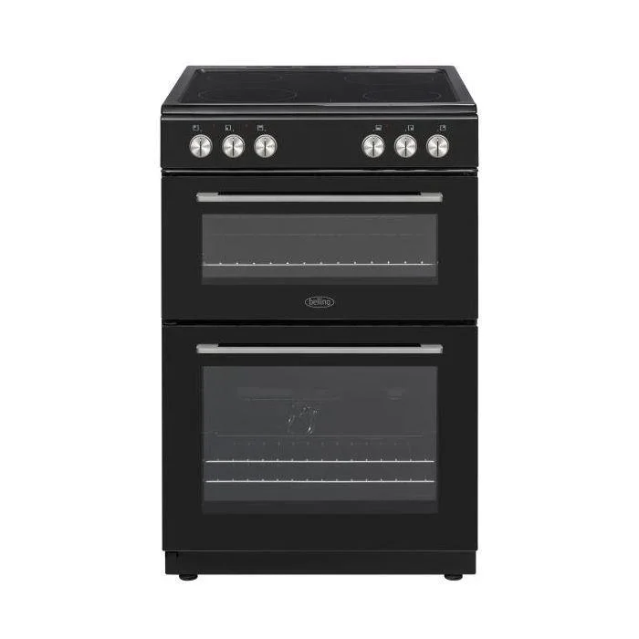 Belling 60CM Black Ceramic Cooker | BFSE61DOBLK
