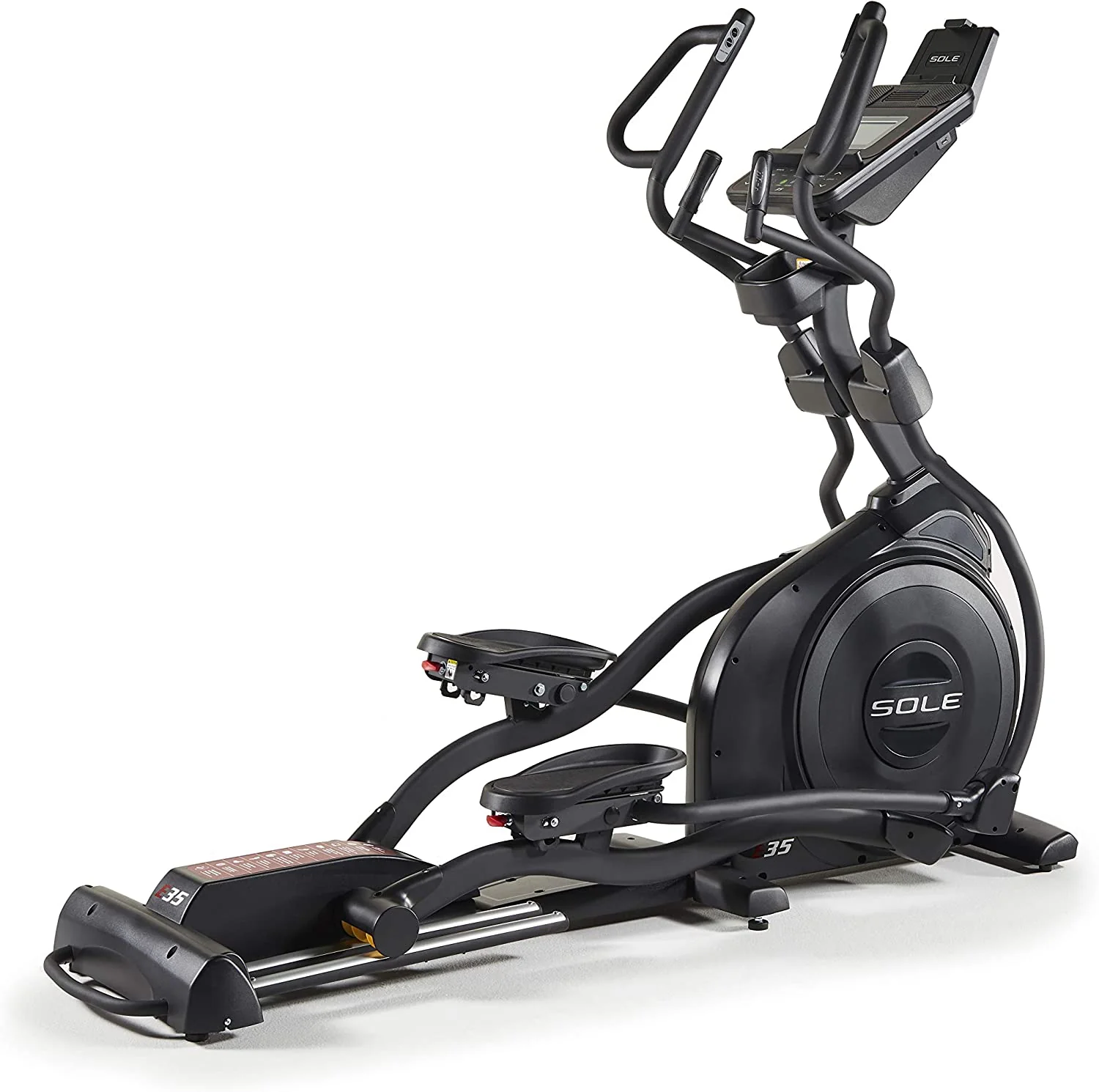 Indoor Elliptical, Home and Gym Exercise Equipment, Smooth and Quiet, Bluetooth and USB Compatible