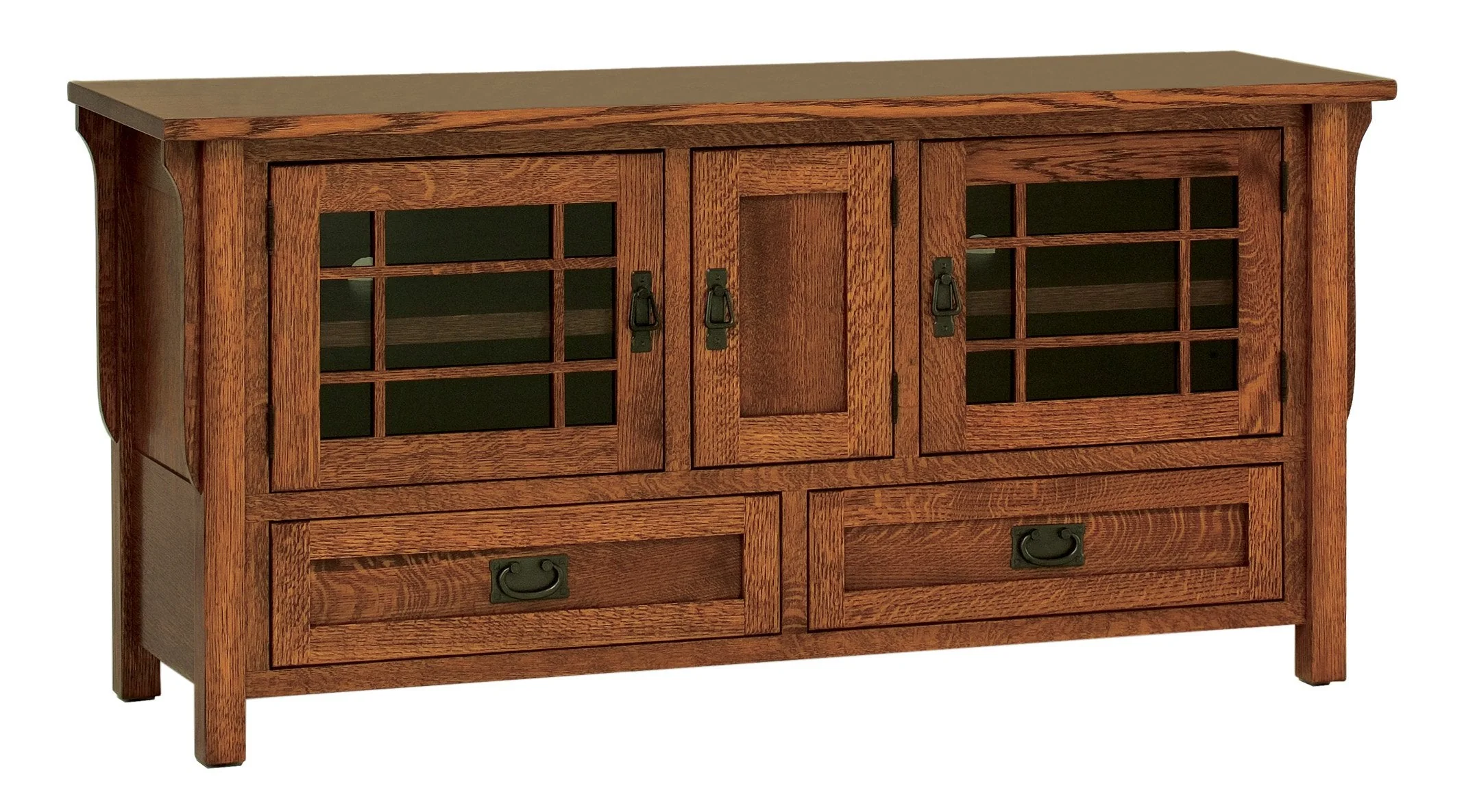 Amish Landmark TV Cabinet