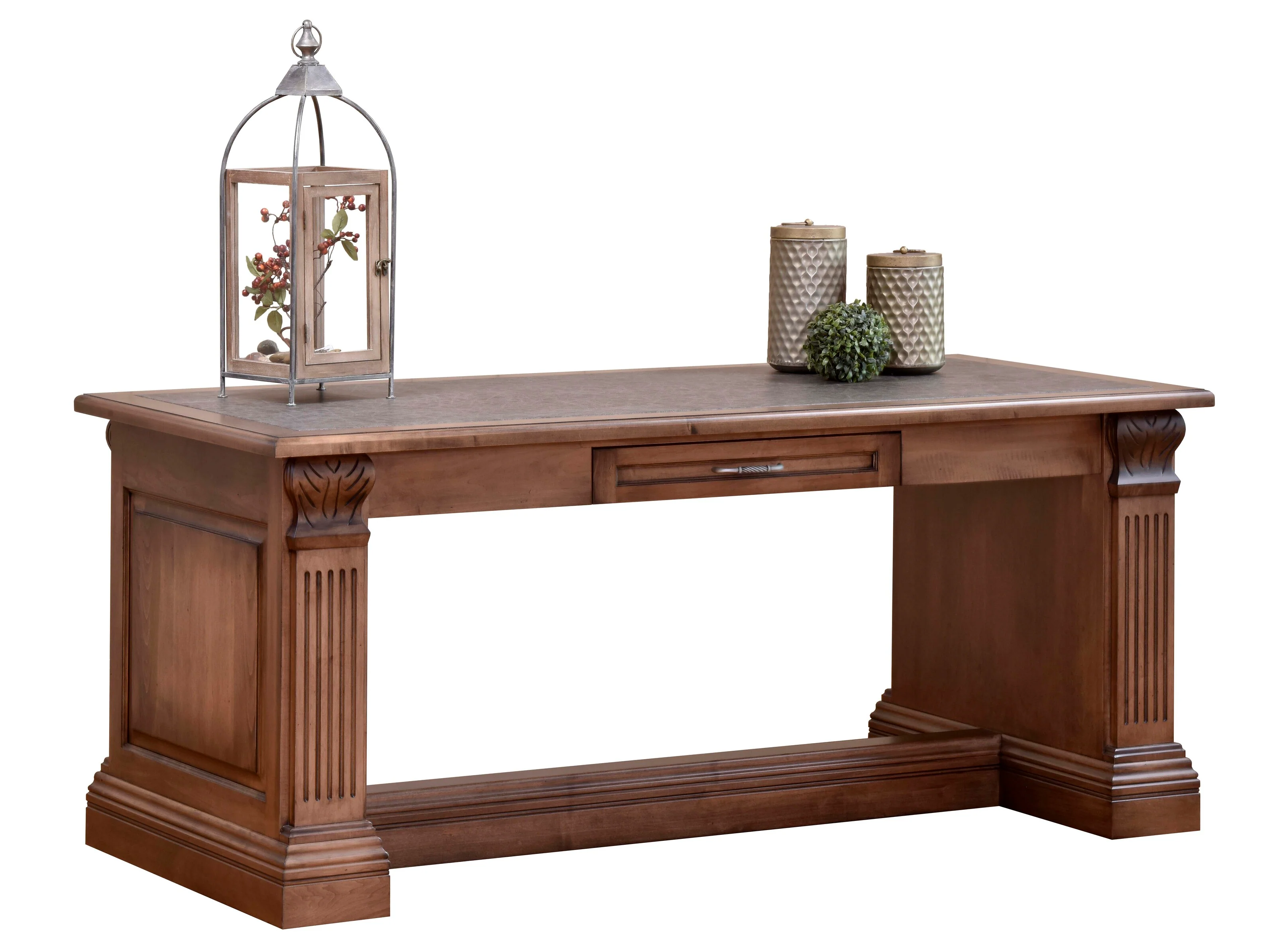 Amish Montereau Library Table