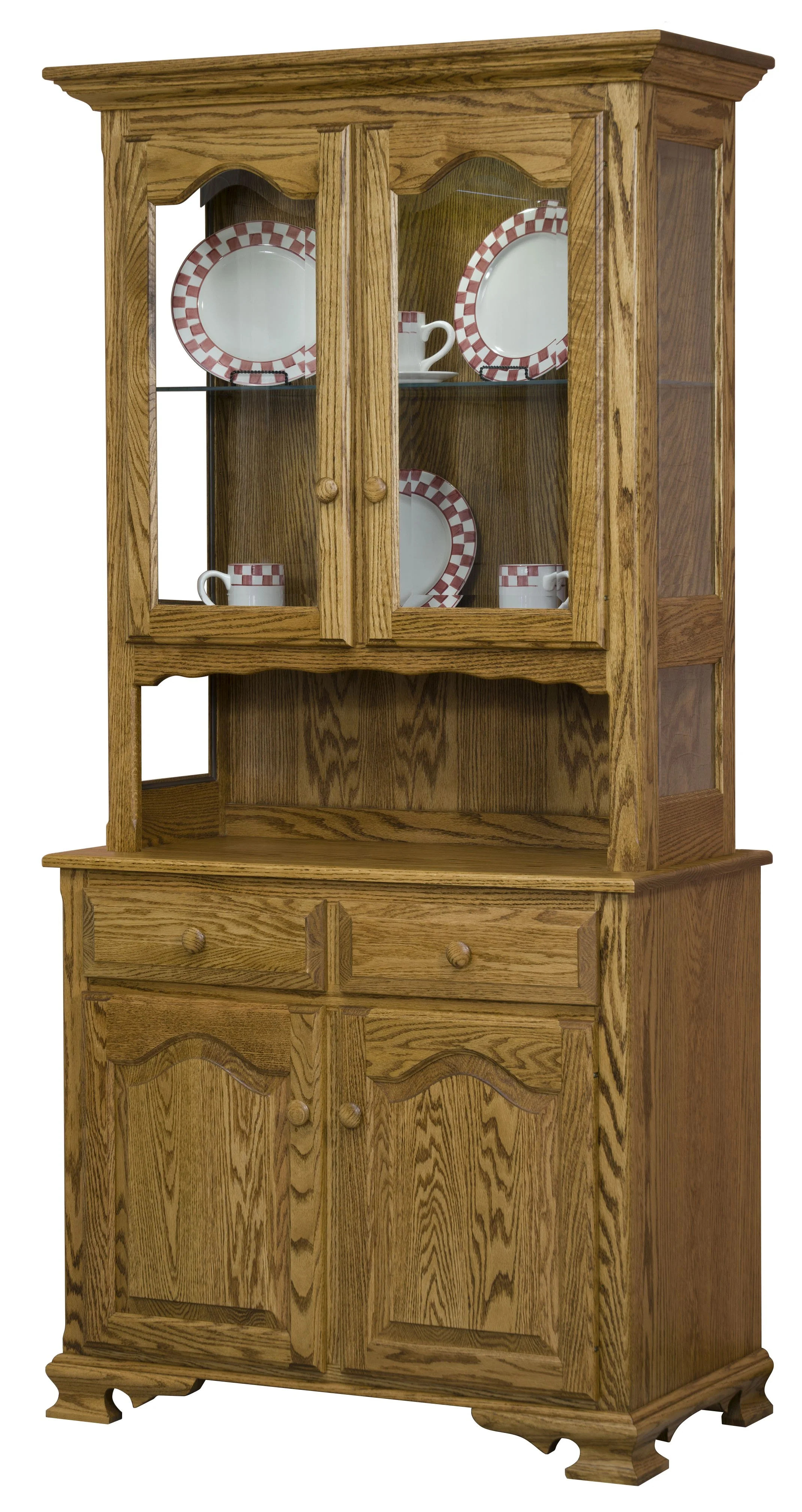 Amish Lagrange Two Door Hutch