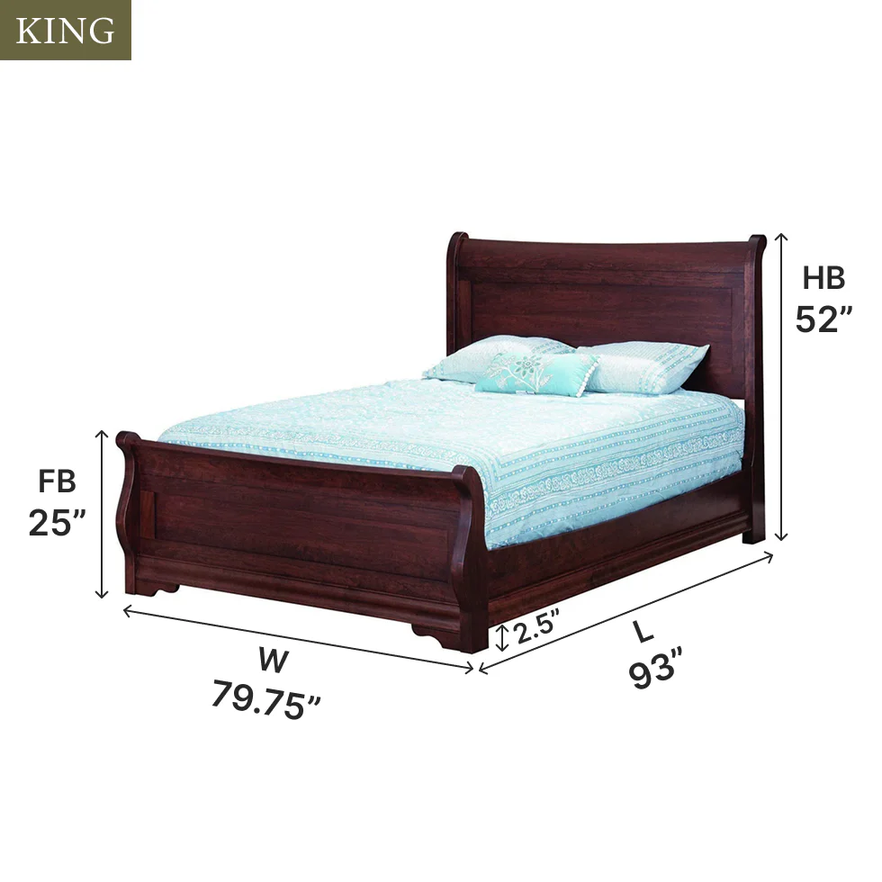 Amish Luxembourg Bed