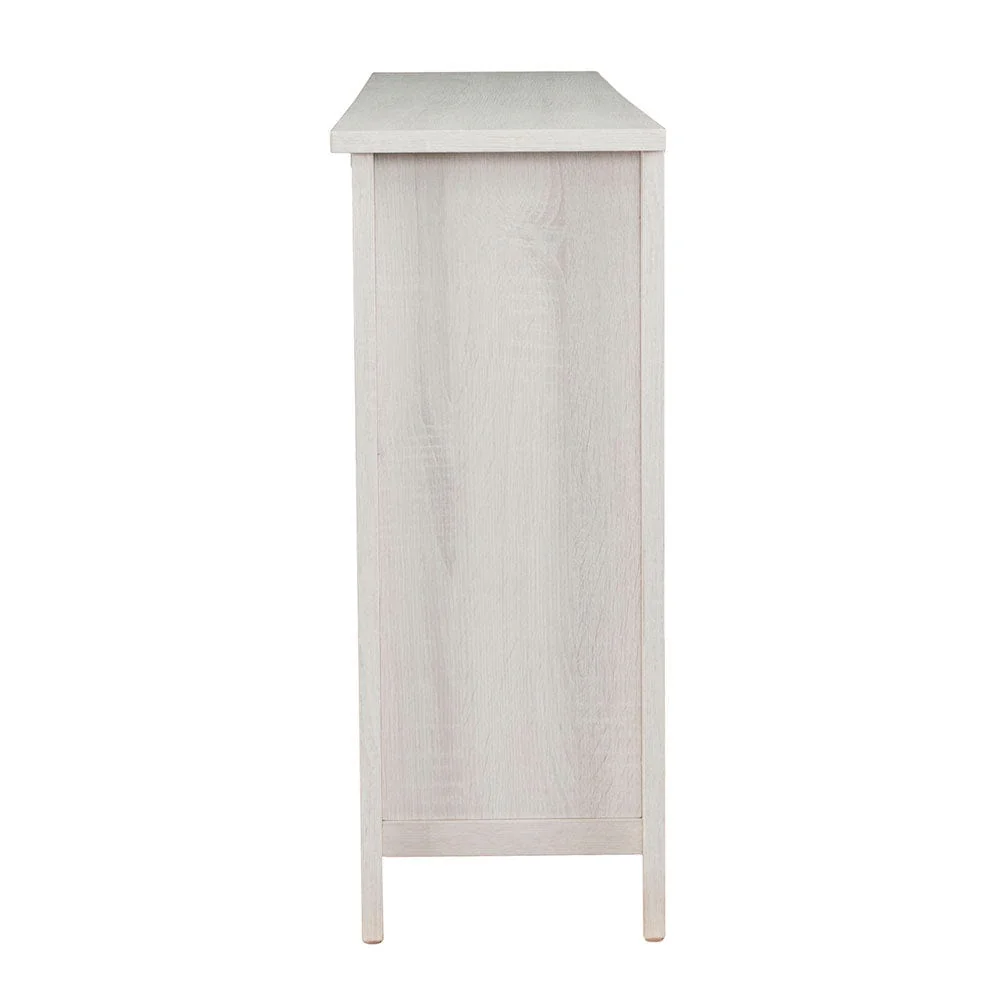 Parkdale Electric Fireplace Media Console in White