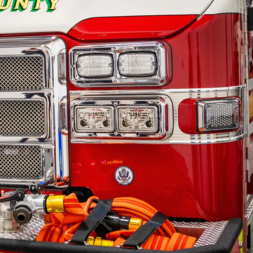 Firetech 4鈥?X 6鈥?Heated LED Headlights