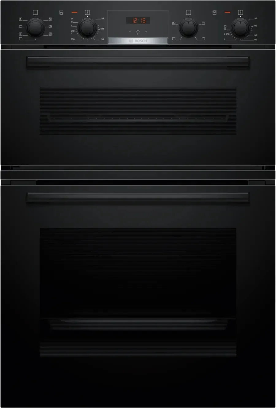 Bosch Series 4 Built-In Double Oven - Black | MBA533BB3B
