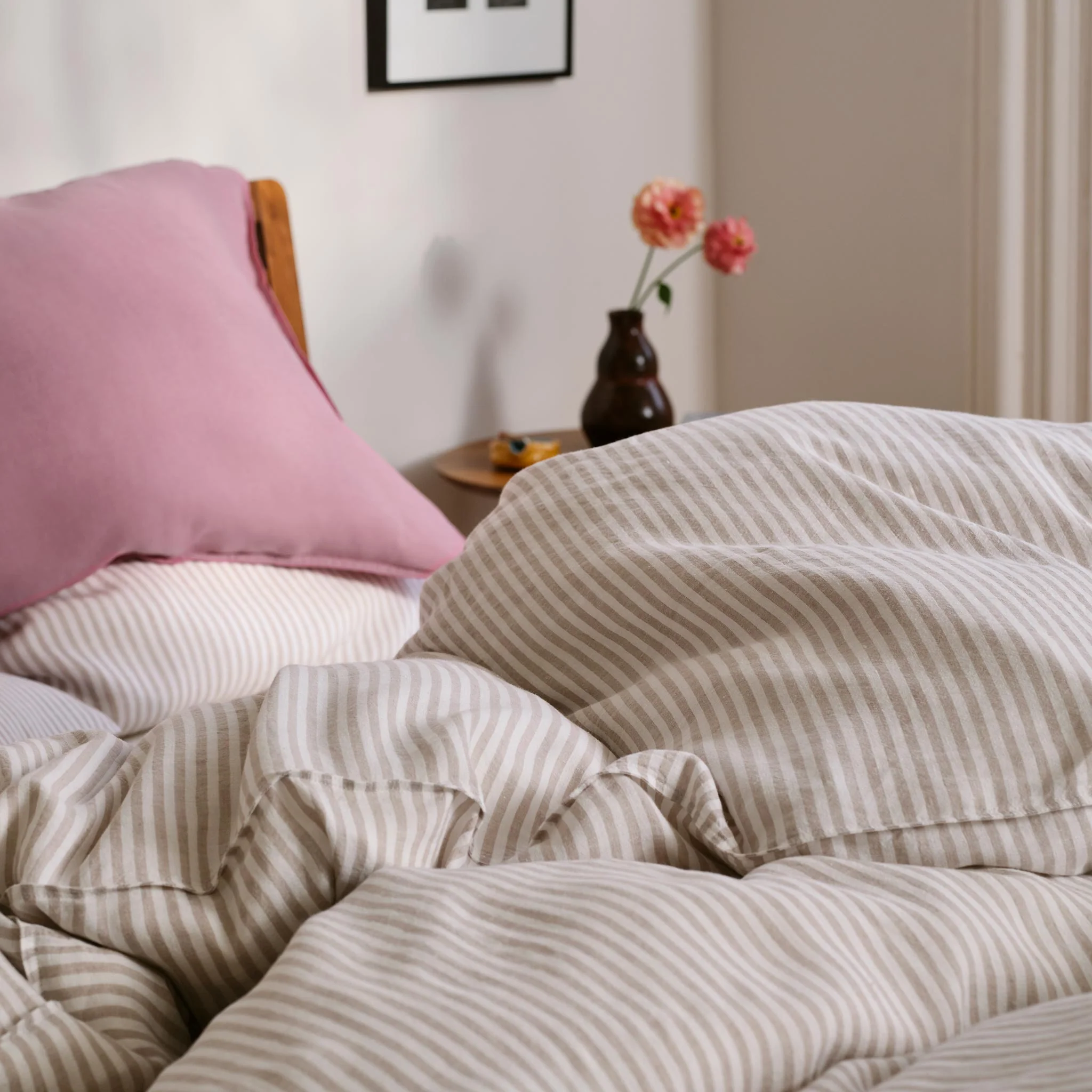 Washed European Linen Duvet Set