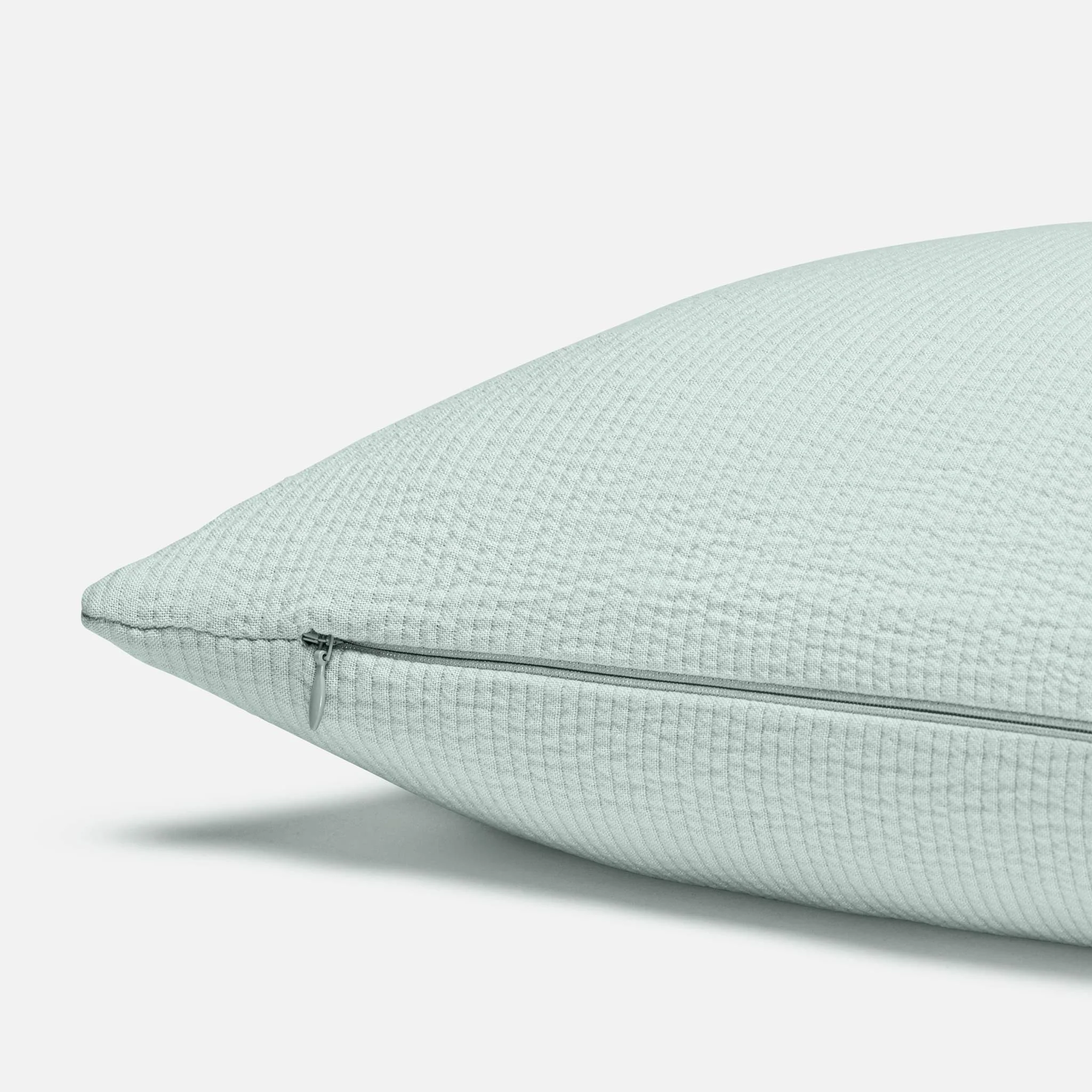 Ribbed Matelasse Lumbar Pillow Cover