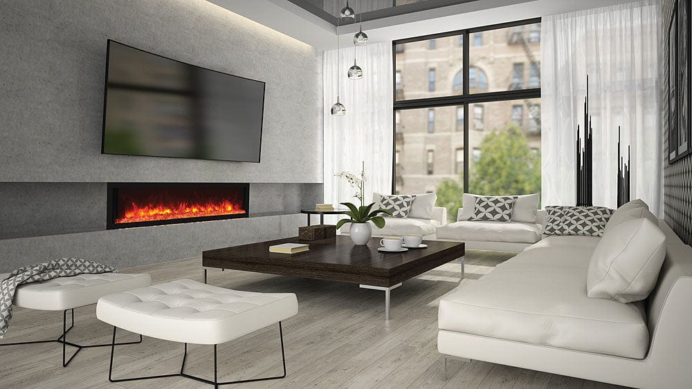 Remii 65-In Deep Built-In Electric Fireplace