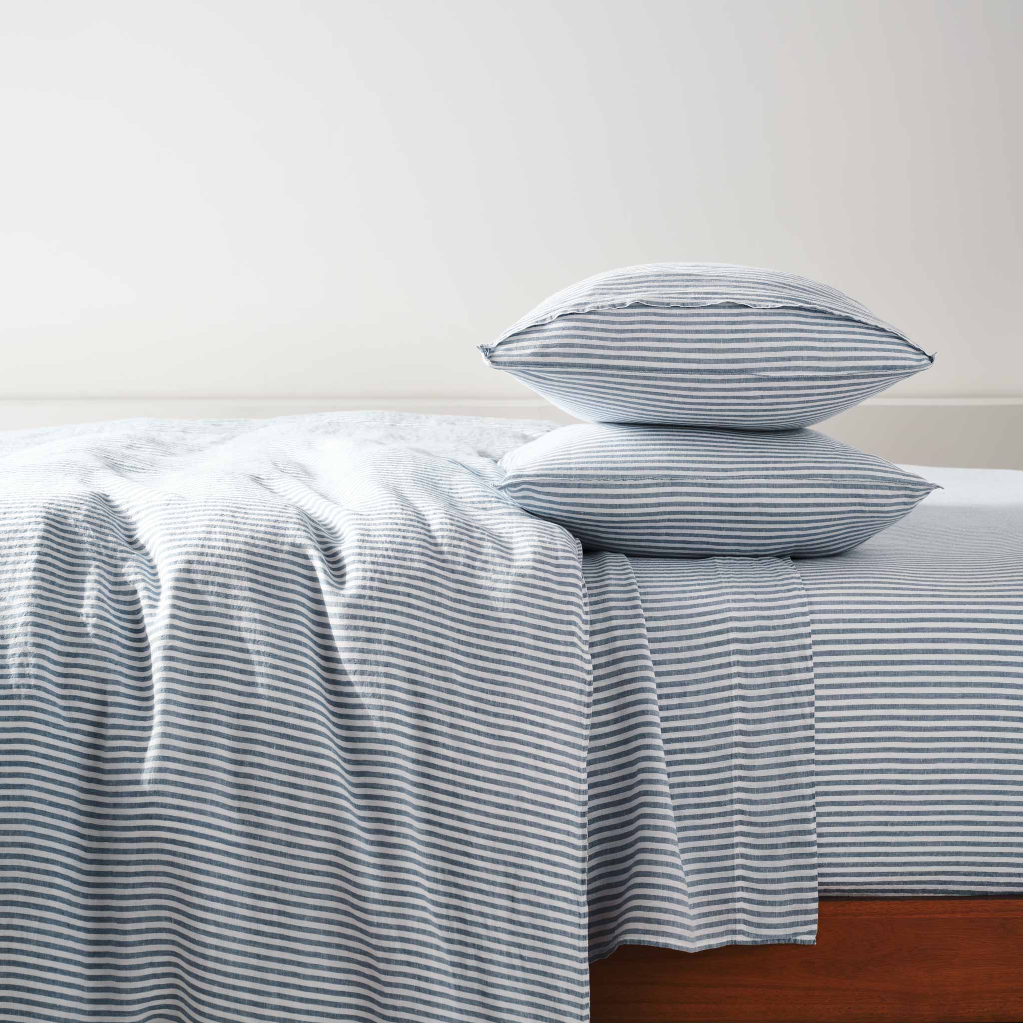 Washed European Linen Pillowcase Set