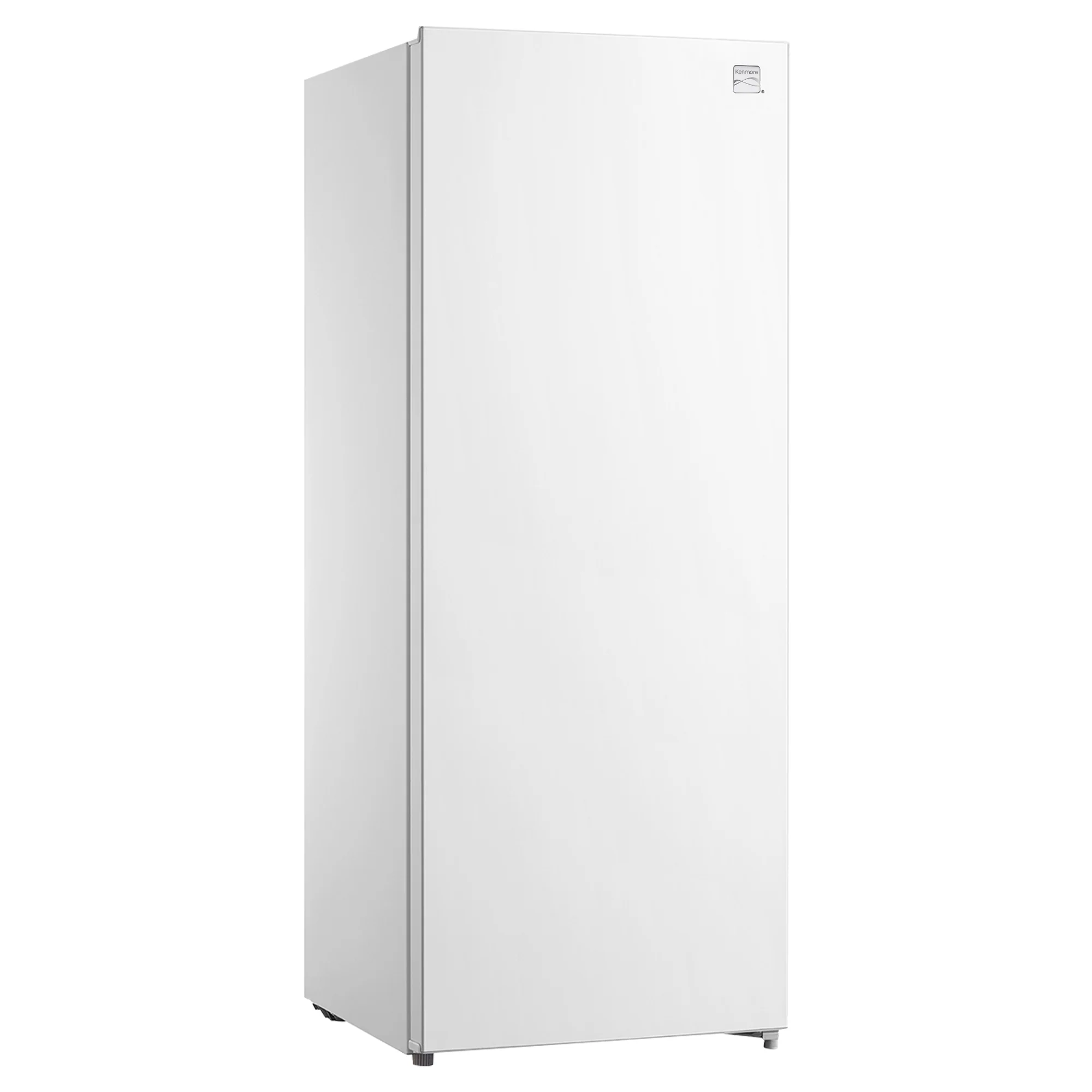 Kenmore 7 Cu. Ft. (196L) Convertible Upright Freezer/Refrigerator | Garage-Ready | Low-Frost | Reversible Door | Manual Defrost | Removable Glass Shelves | White | For Basement Garage Shed Cottage