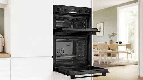 Bosch Series 4 Built-In Double Oven - Black | MBA533BB3B
