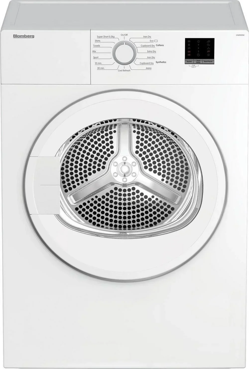 Blomberg 9kg Vented Tumble Dryer | LTA09020W