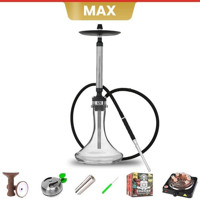 Conceptic Steel Clear Shisha