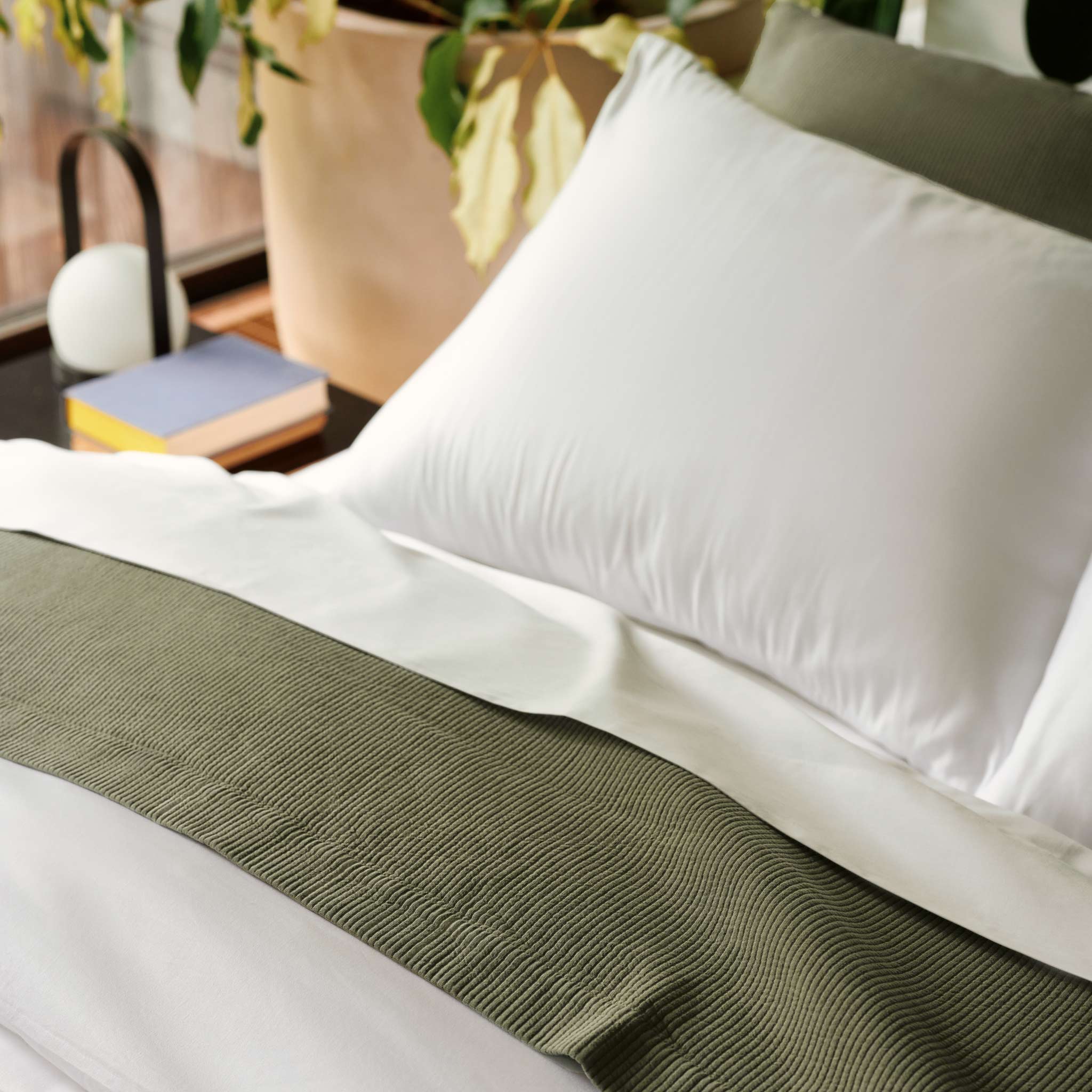 HCB: Ribbed Matelasse Quilt