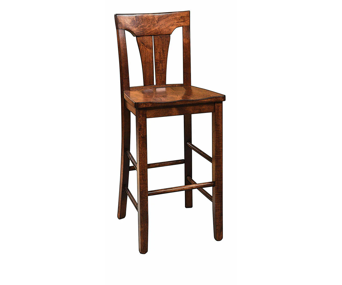 Amish Mallory Stationary Bar Chair