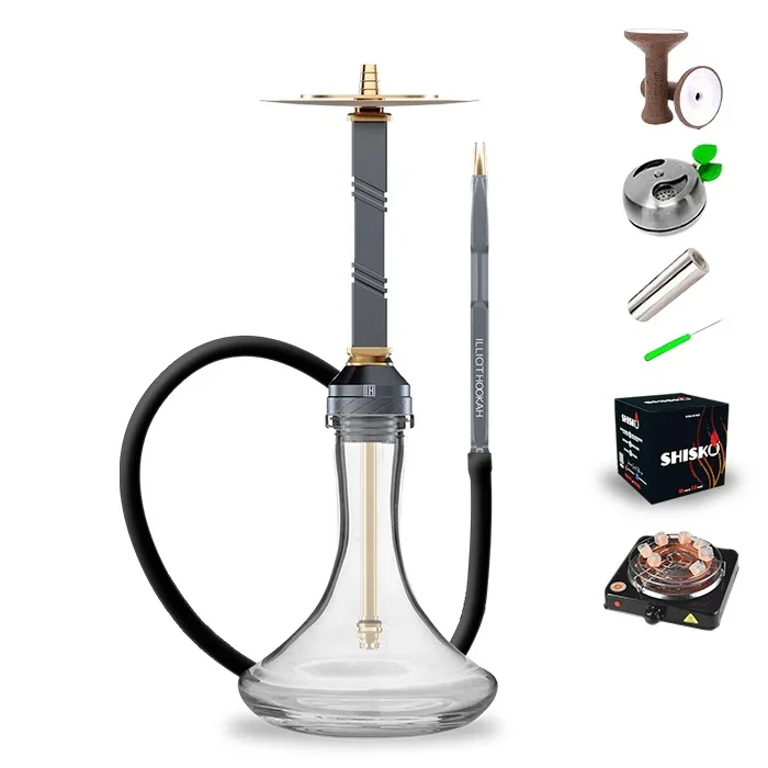 Illicit Hookah Model XI - Black