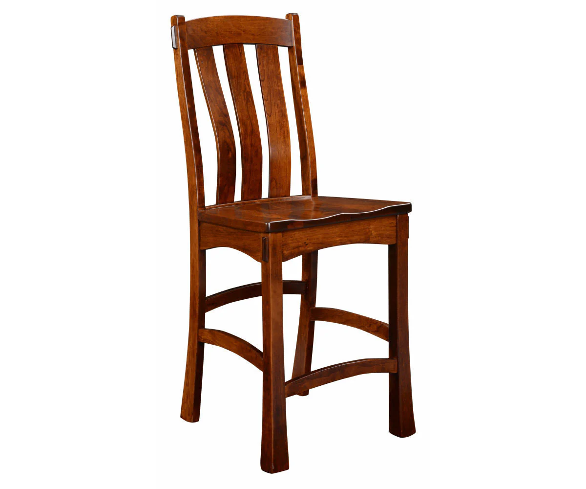 Amish Monarch Stationary Bar Chair