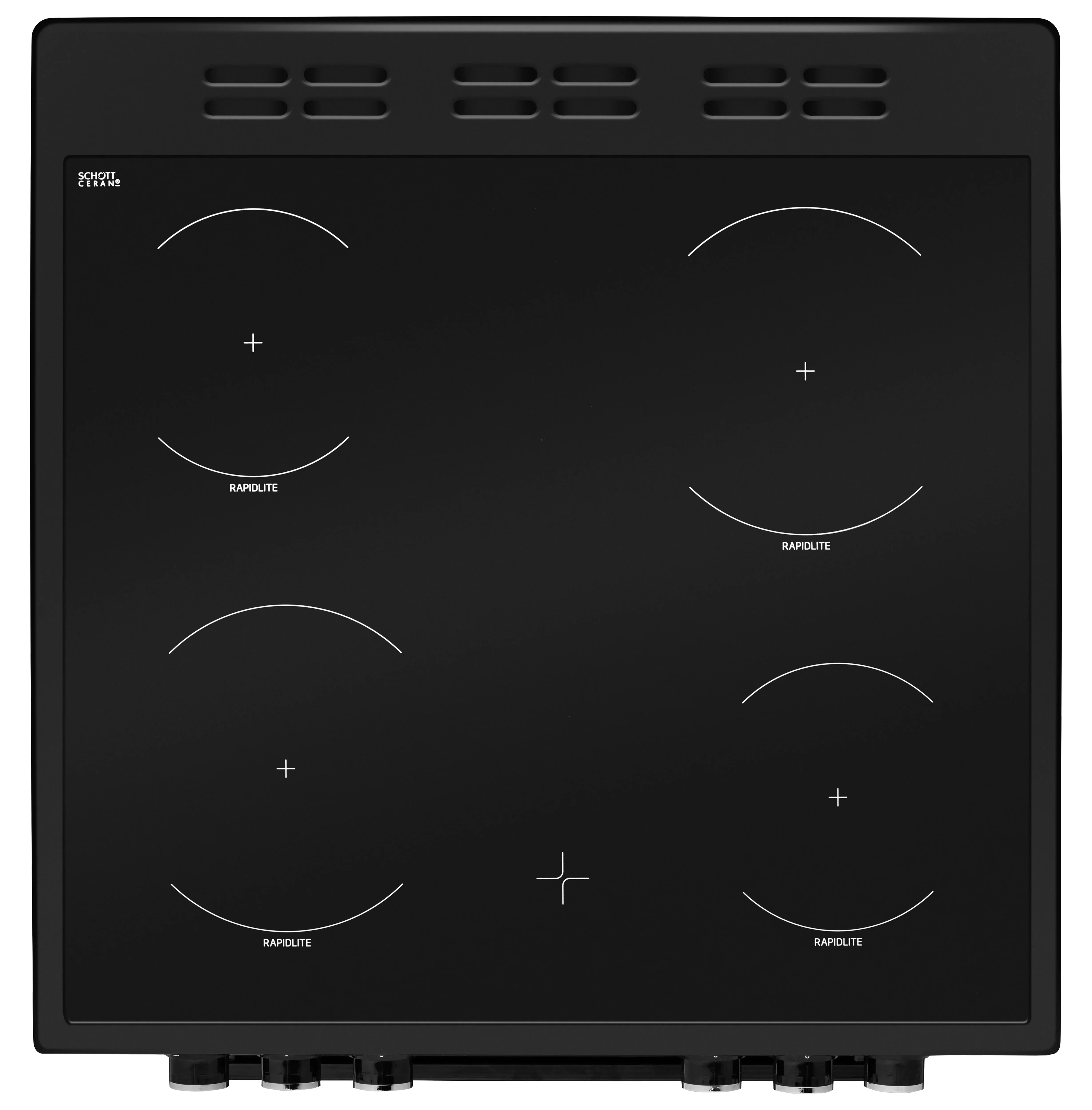 Beko Electric 60CM Cooker Black | KDC653K