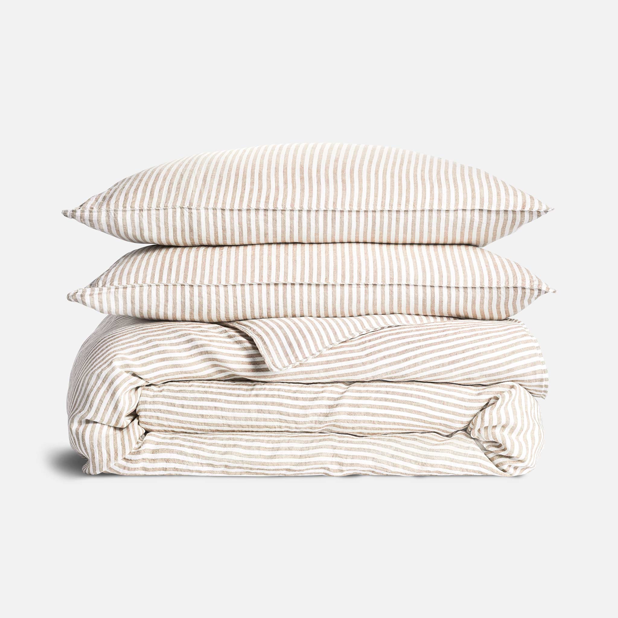 Washed European Linen Duvet Set