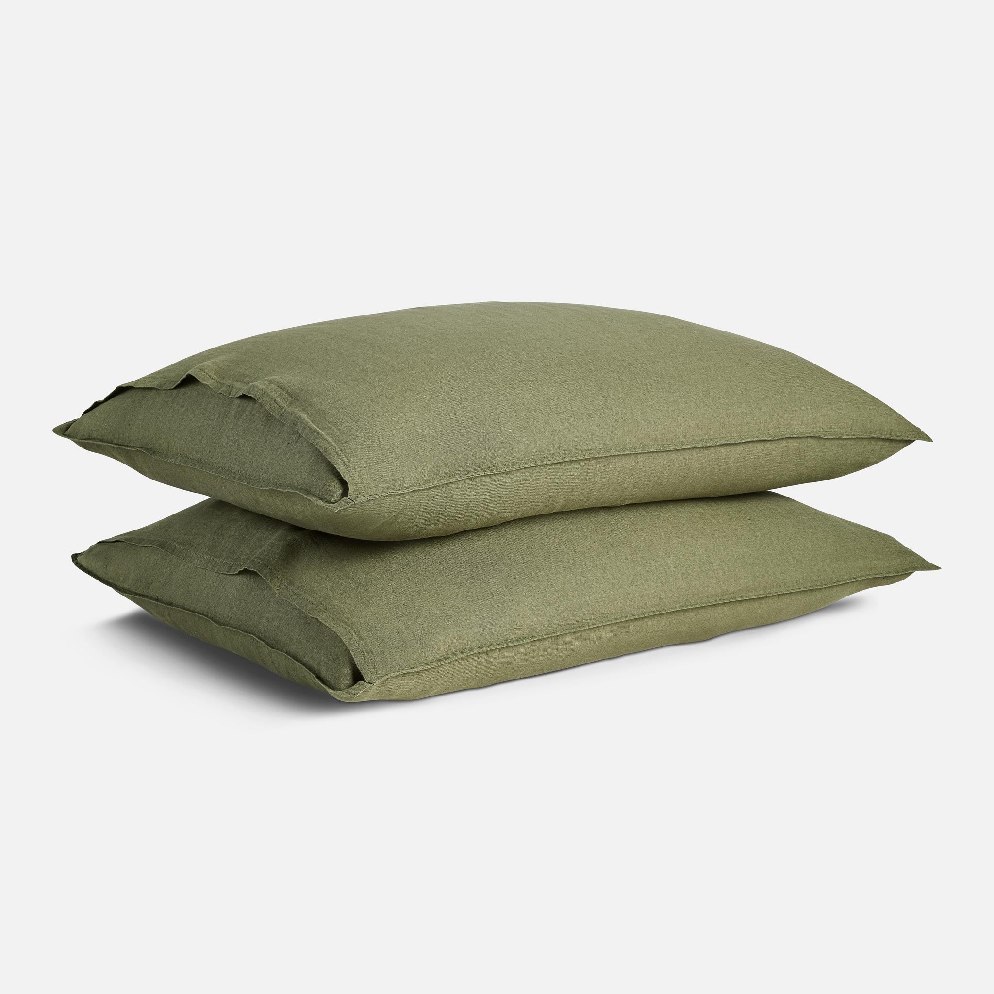 Washed European Linen Pillowcase Set