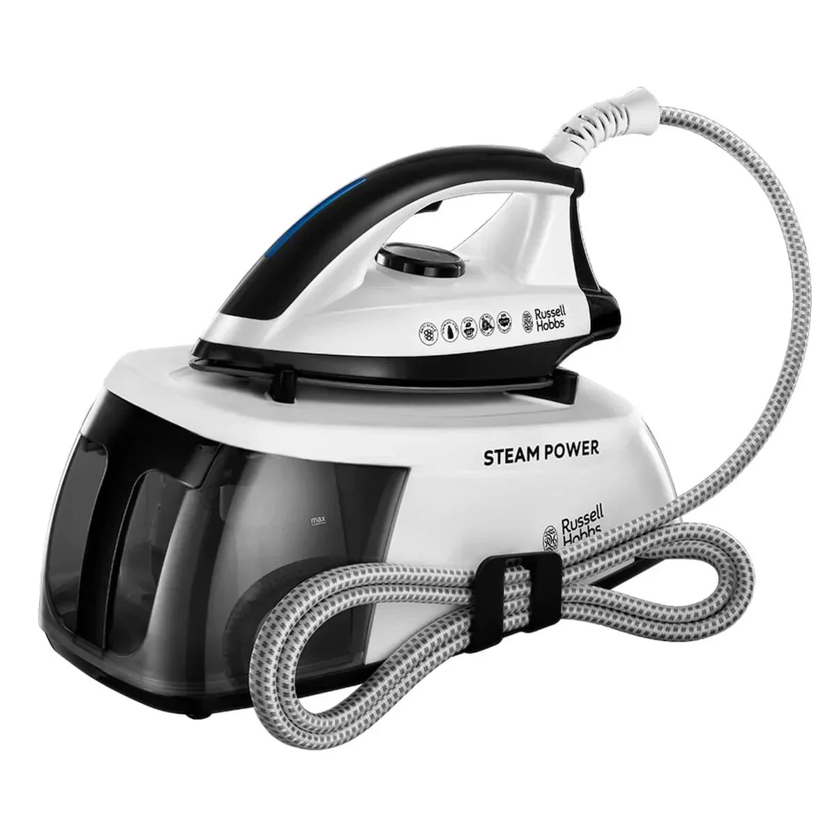 Russell Hobbs Steam Power Black Steam Generator Iron | 24420