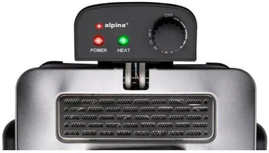 Alpina Deep Fryer 5L 鈥?Double Fryer with Adjustable Thermostat | 23163
