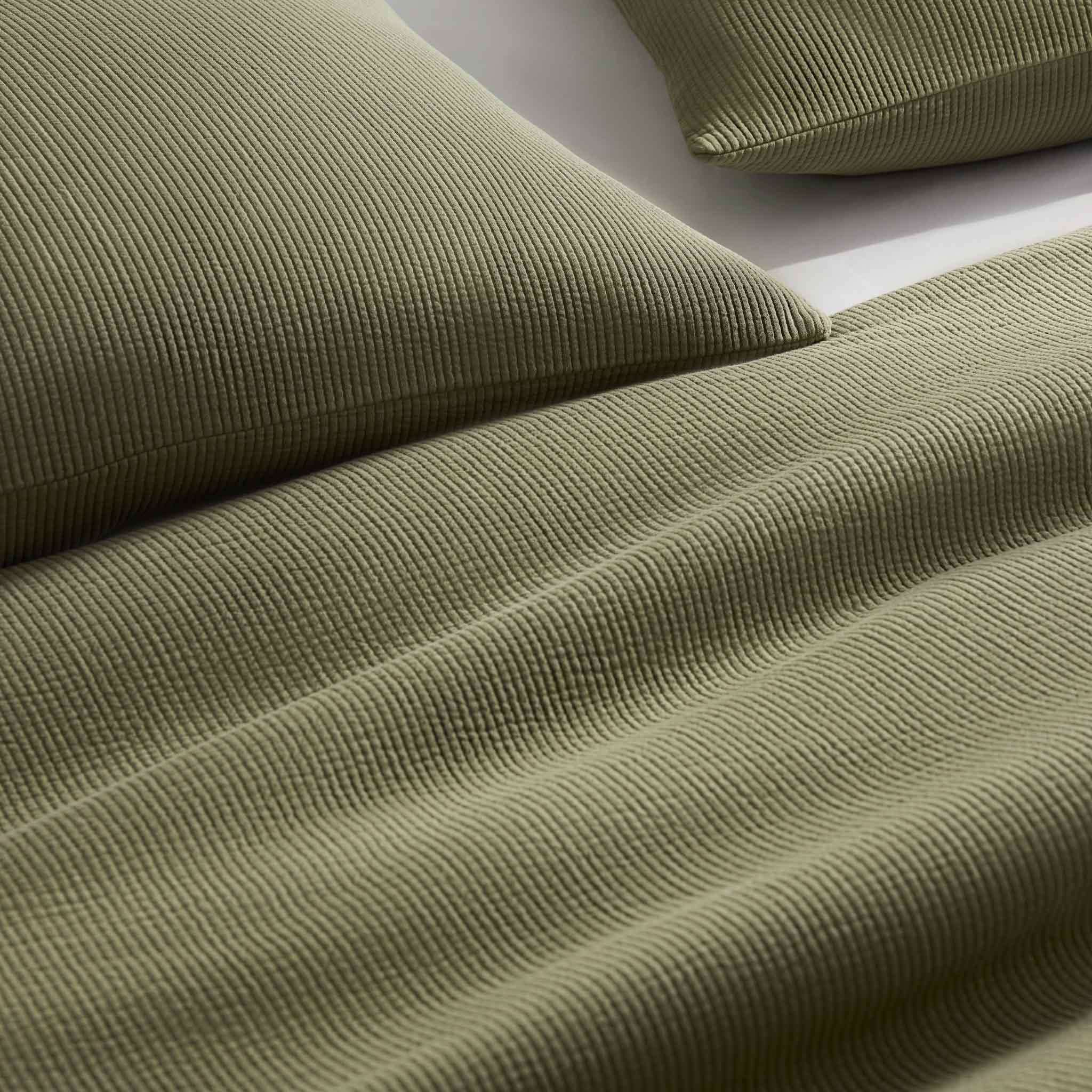Ribbed Matelasse Duvet Cover