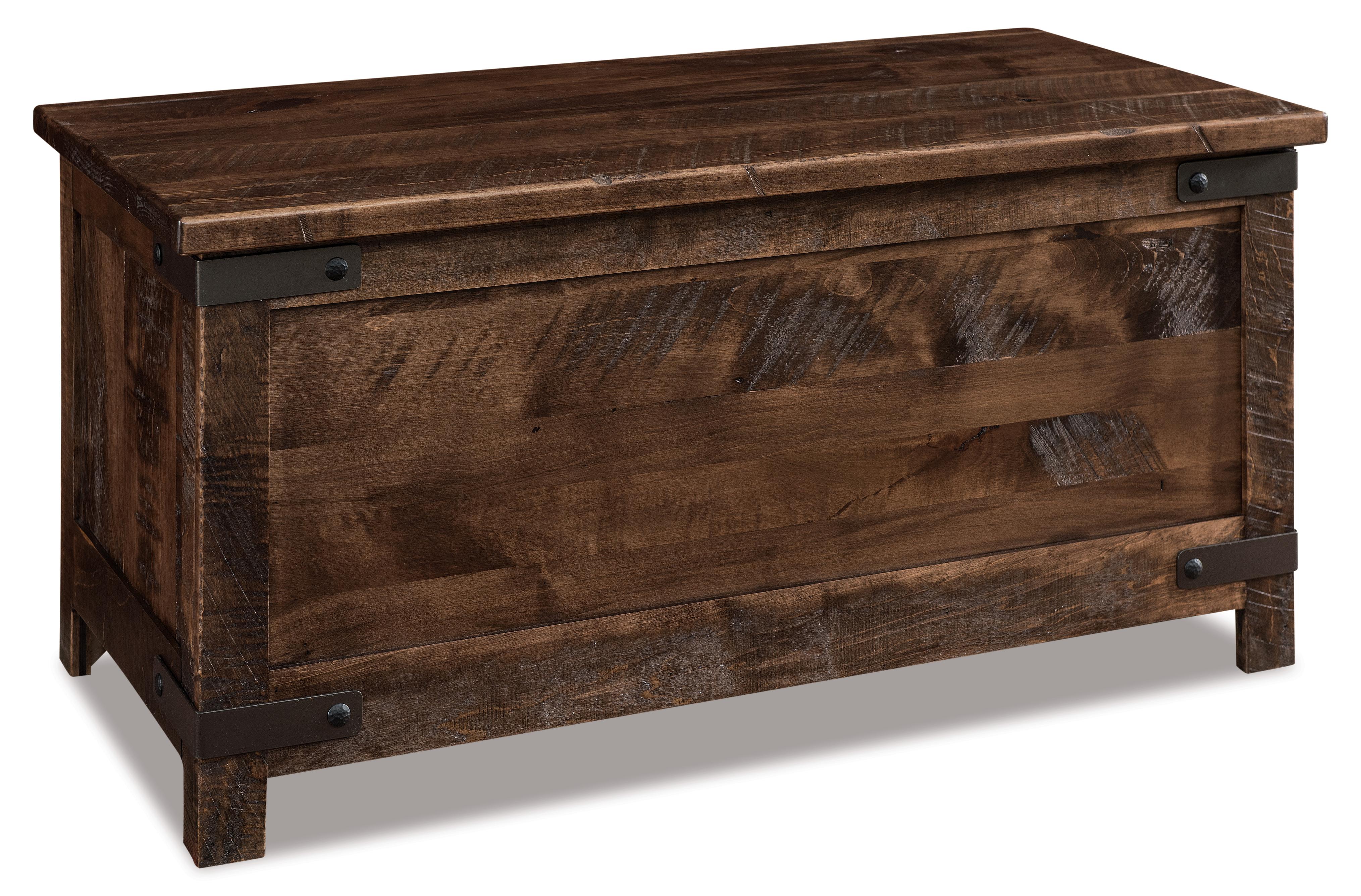 Amish Ironwood Blanket Chest With Cedar Bottom