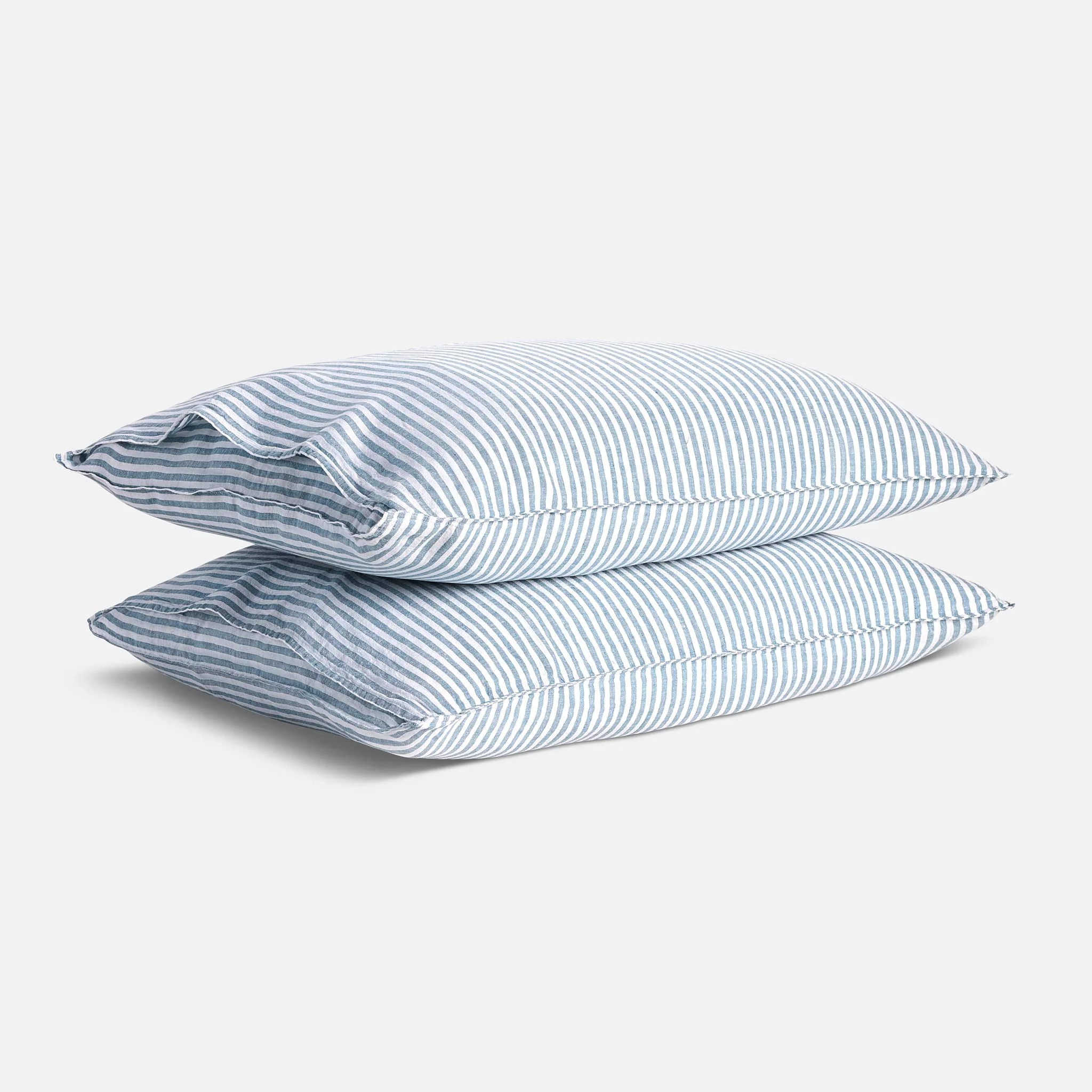 Washed European Linen Pillowcase Set