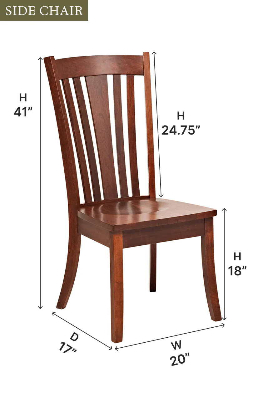 Amish Madison Solid Wood Dining Chair